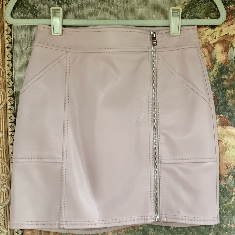 Express soft Vegan Blush Skirt size small like new